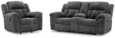 Best Furniture Outlet - Ashley Furniture - Frohn Reclining Loveseat and Recliner - Reclining Loveseat and Recliner - 37406U1