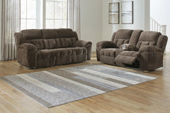 Best Furniture Outlet - Ashley Furniture - Frohn Reclining Sofa and Loveseat - Reclining Sofa and Loveseat - 37407U1