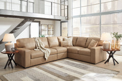 Best Furniture Outlet - Ashley Furniture - Bandon Sectional - RAF 3-Piece Sectional / Toffee - 38006S4