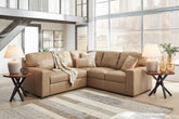 Best Furniture Outlet - Ashley Furniture - Bandon Sectional - RAF 3-Piece Sectional / Toffee - 38006S4