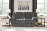 Best Furniture Outlet - Ashley Furniture - Foreside Living Room - Rocker Recliner / Charcoal - 3810425