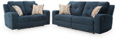 Best Furniture Outlet - Ashley Furniture - Danum Reclining Sofa and Loveseat - Reclining Sofa and Loveseat / Ink - 38806U1