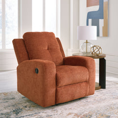 Best Furniture Outlet - Ashley Furniture - Danum Living Room - Zero Wall Recliner / Spice - 3880729