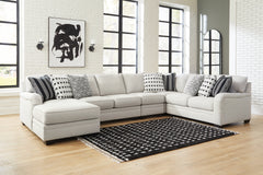 Best Furniture Outlet - Ashley Furniture - Huntsworth Sectional - RAF 2-Piece Sectional with Chaise / Dove Gray - 39702S2