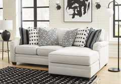 Best Furniture Outlet - Ashley Furniture - Huntsworth Sectional - RAF 2-Piece Sectional with Chaise / Dove Gray - 39702S2