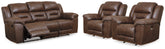 Best Furniture Outlet - Ashley Furniture - Stoneland Reclining Sofa and 2 Power Recliners - Reclining Sofa and 2 Power Recliners - 39904U6