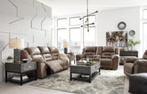 Best Furniture Outlet - Ashley Furniture - Stoneland Reclining Sofa, Loveseat and Recliner - Reclining Sofa, Loveseat and Recliner - 39905U6