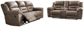 Best Furniture Outlet - Ashley Furniture - Stoneland Reclining Sofa and Loveseat - Reclining Sofa and Loveseat - 39905U1