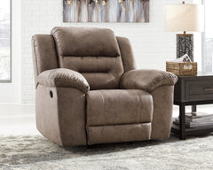 Best Furniture Outlet - Ashley Furniture - Stoneland Living Room - Rocker Recliner / Fossil - 3990525