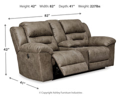Stoneland Power Reclining Sofa, Loveseat and Recliner