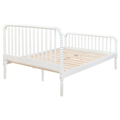 Jones Wood Full Open Frame Bed White