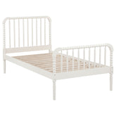 Best Furniture Outlet - Coaster - Jones Wood Twin Open Frame Bed White - 400415T