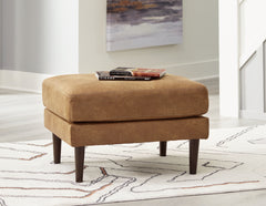 Best Furniture Outlet - Ashley Furniture - Telora Living Room - Ottoman / Caramel - 4100214