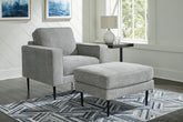 Best Furniture Outlet - Ashley Furniture - Hazela Chair and Ottoman - Chair and Ottoman - 41102U1