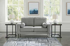 Best Furniture Outlet - Ashley Furniture - Hazela Living Room - Chair / Charcoal - 4110220
