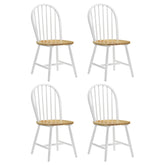 Best Furniture Outlet - Coaster - Cinder Wood Dining Side Chair White (Set of 4) - 4129