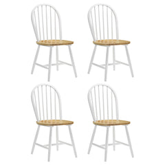 Best Furniture Outlet - Coaster - Cinder Wood Dining Side Chair White (Set of 4) - 4129