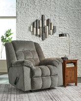 Best Furniture Outlet - Ashley Furniture - Kegler Living Room - Rocker Recliner / Briar - 4450525