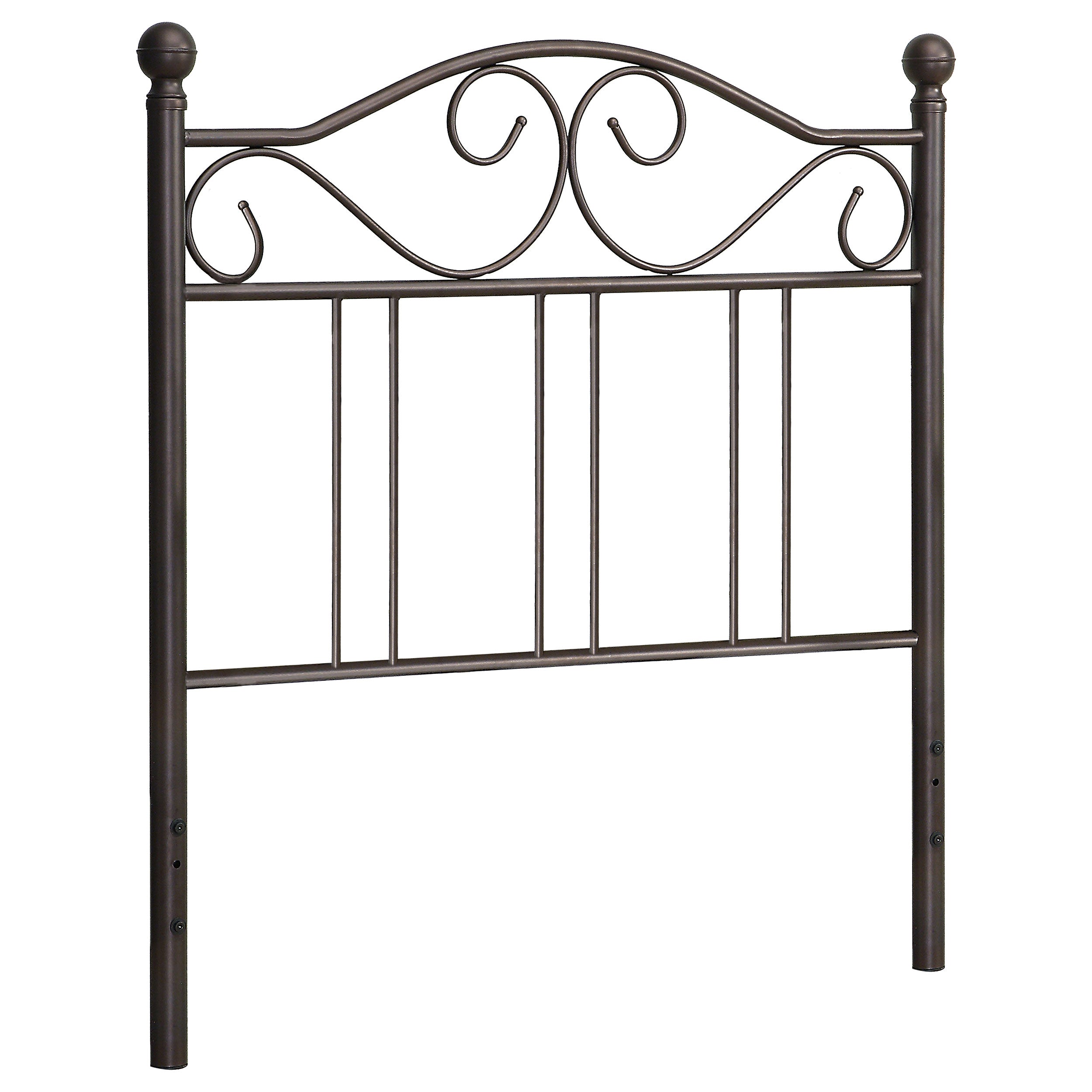 Best Furniture Outlet - Coaster - Ellis Metal Twin Open Frame Headboard Dark Bronze - 450103T