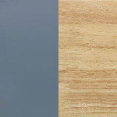 Frankie Twin Over Twin Bunk Bed with 7-inch Mattresses Blue