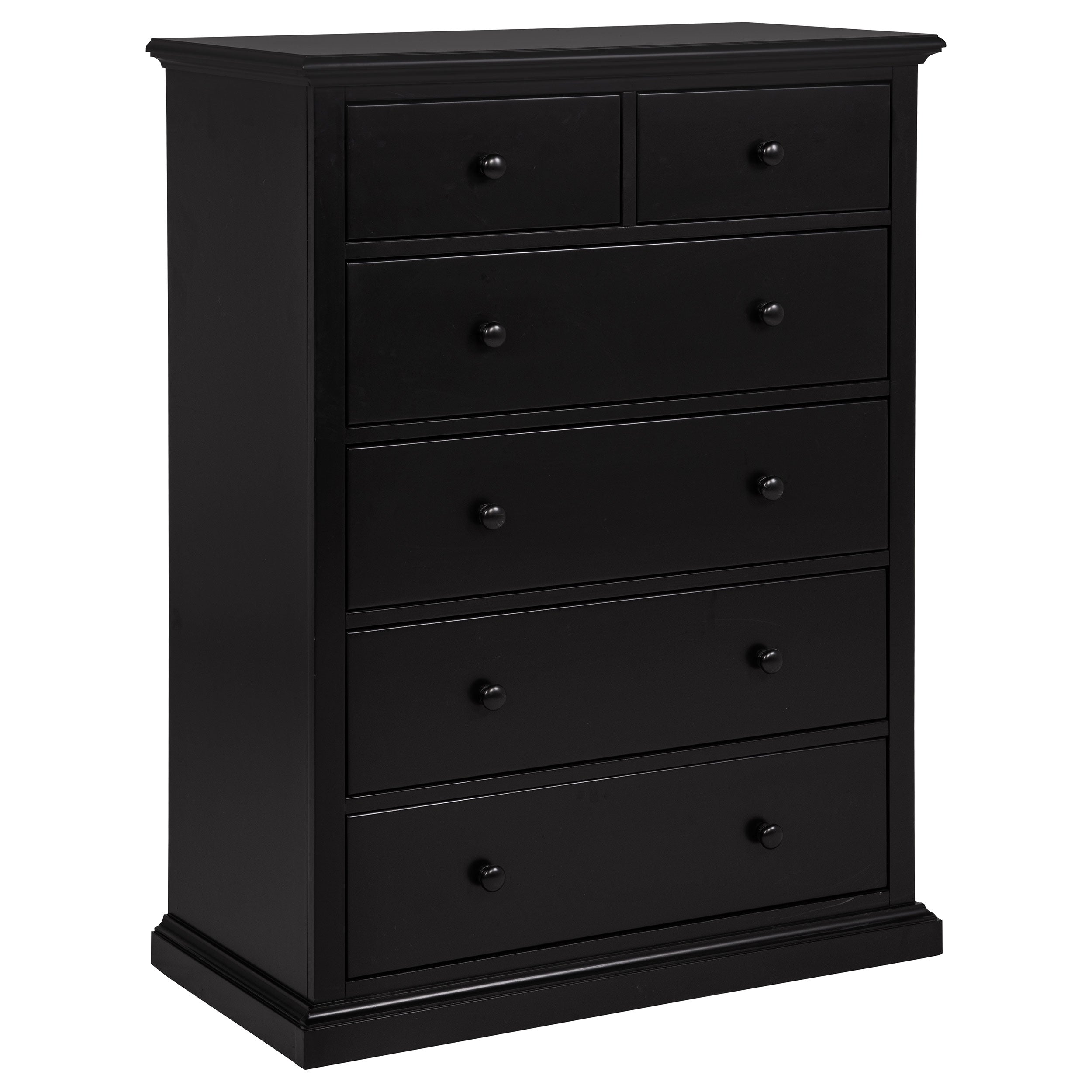 Best Furniture Outlet - Coaster - Sumerlin 6-drawer Bedroom Chest of Drawers Black - 460595BLK