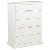 Best Furniture Outlet - Coaster - Sumerlin 6-drawer Bedroom Chest of Drawers White - 460595WHT