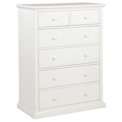 Best Furniture Outlet - Coaster - Sumerlin 6-drawer Bedroom Chest of Drawers White - 460595WHT