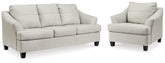 Best Furniture Outlet - Ashley Furniture - Genoa Sofa and Oversized Chair - Sofa and Oversized Chair - 47704U7