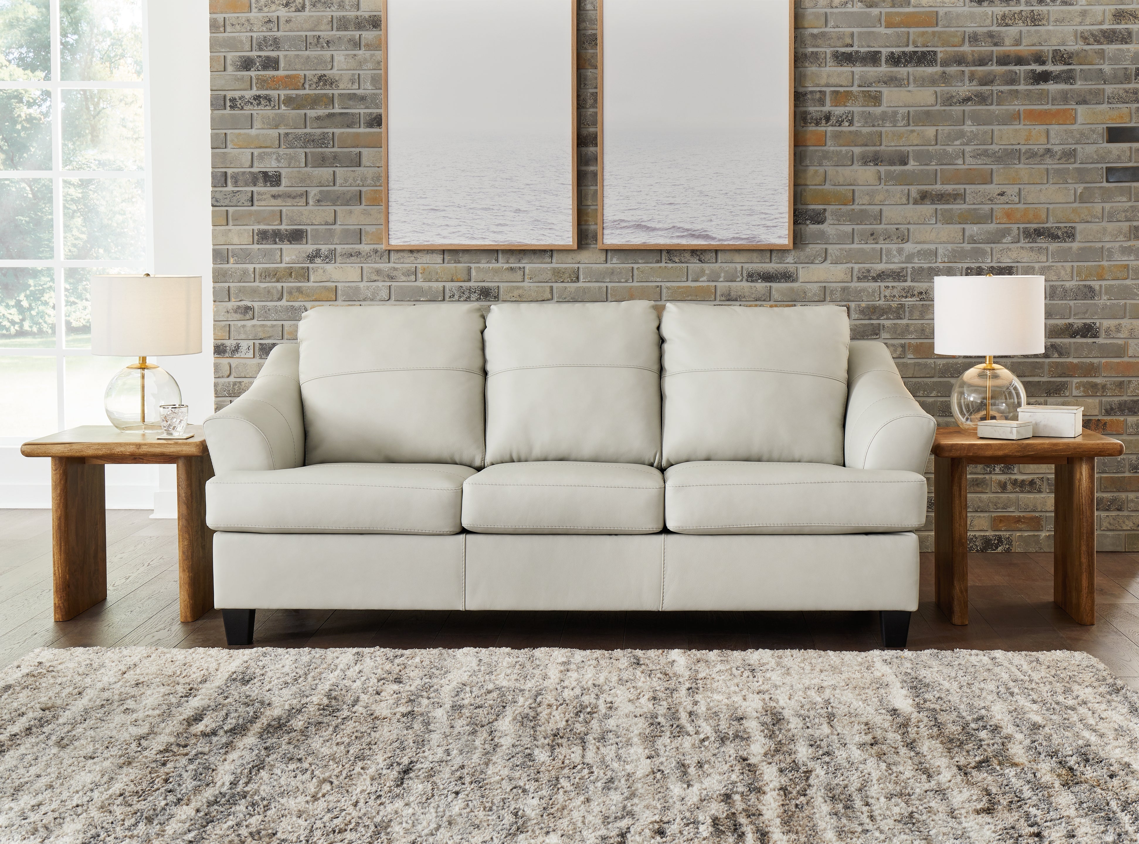 Best Furniture Outlet - Ashley Furniture - Genoa Living Room - Sofa / Coconut - 4770438