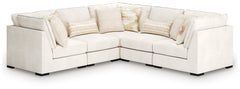 Best Furniture Outlet - Ashley Furniture - Donelson Creek Sectional - 5-Piece Sectional / Vanilla - 48002S1