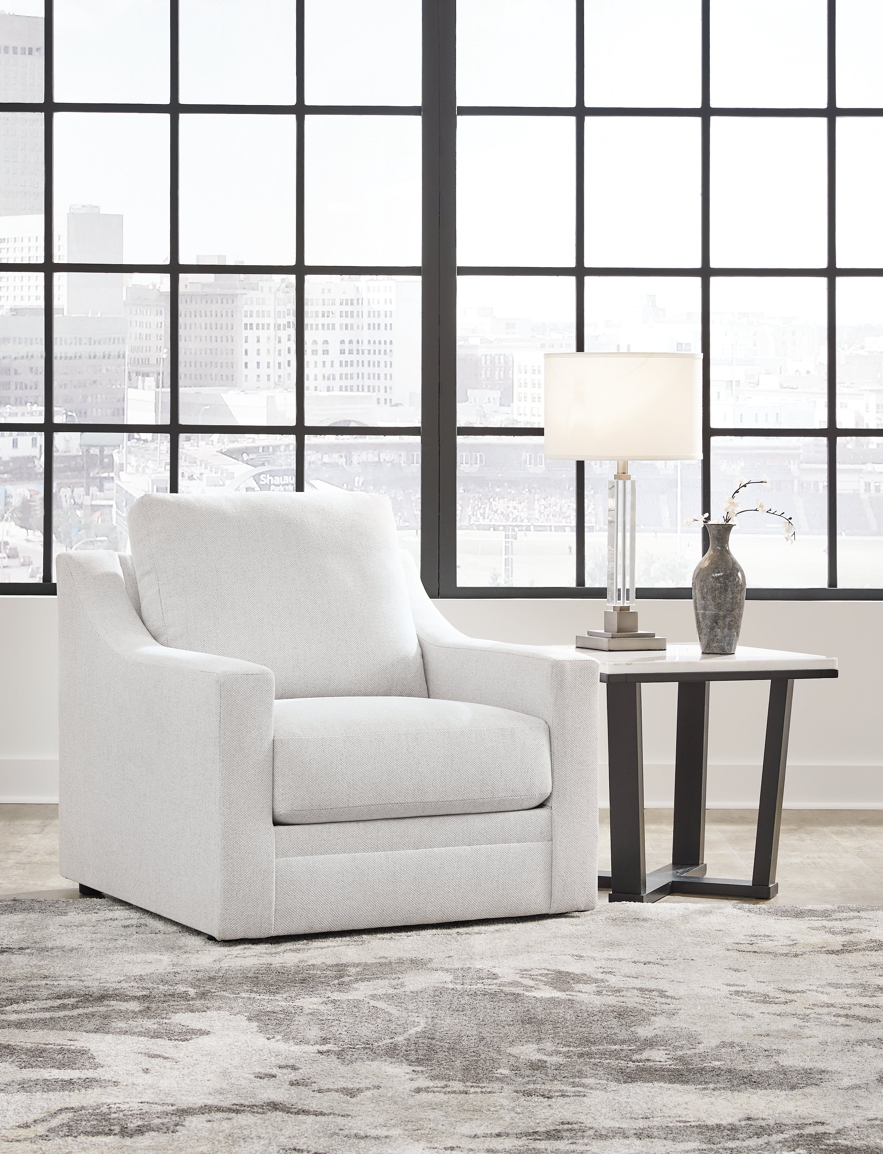Best Furniture Outlet - Ashley Furniture - Maitelynn Living Room - Chair / Chalk - 4820220