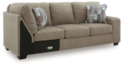 Newellen 3-Piece Sectional and Oversized Ottoman