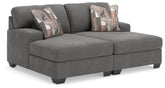 Best Furniture Outlet - Ashley Furniture - Clarington Sectional - RAF 2-Piece Super Chaise - PC48405S4