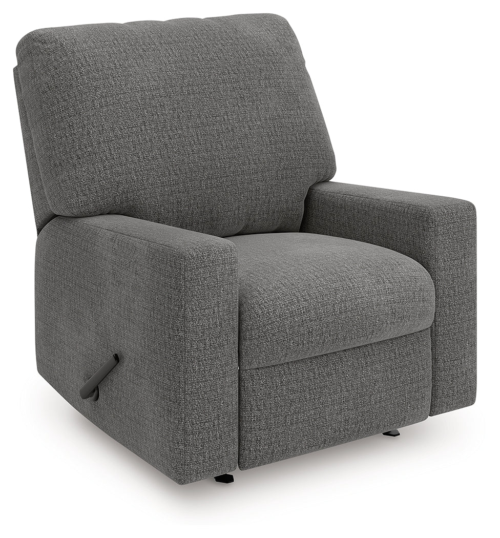 Best Furniture Outlet - Ashley Furniture - Newellen Living Room - Rocker Recliner / Greystone - 4840525