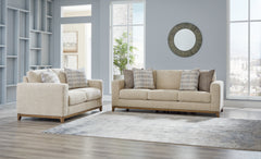 Best Furniture Outlet - Ashley Furniture - Parklynn Sofa and Loveseat - Sofa and Loveseat - 48902U1