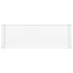 Alma 3-drawer Storage Bench White and Weathered Grey