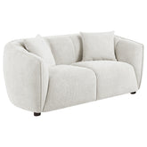 Best Furniture Outlet - Coaster - Aleisha Fabric Upholstered Loveseat Sand - 503065