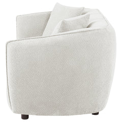 Aleisha Fabric Upholstered Loveseat Sand