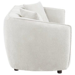 Aleisha Fabric Upholstered Loveseat Sand