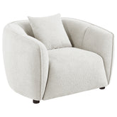 Best Furniture Outlet - Coaster - Aleisha Fabric Upholstered Accent Chair Sand - 503066