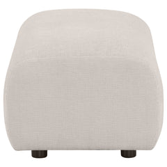 Burnett 4-piece Chenille Upholstered Sofa Set Ivory