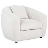 Best Furniture Outlet - Coaster - Isabella Fabric Upholstered Accent Chair Sand - 504973