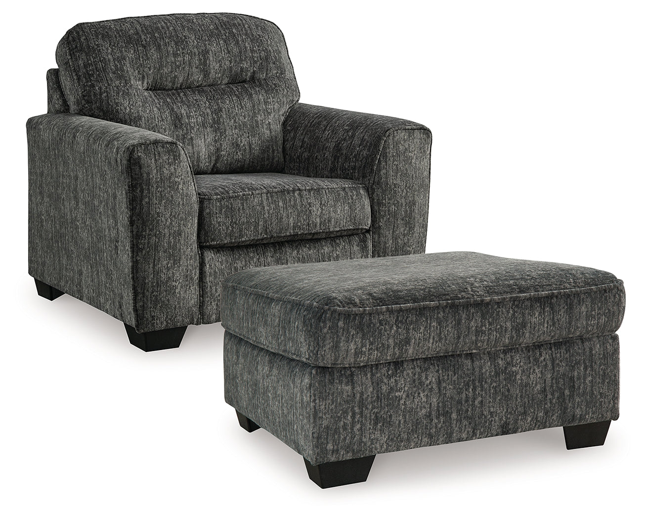 Best Furniture Outlet - Ashley Furniture - Lonoke Chair and Ottoman - Chair and Ottoman - 50504U12