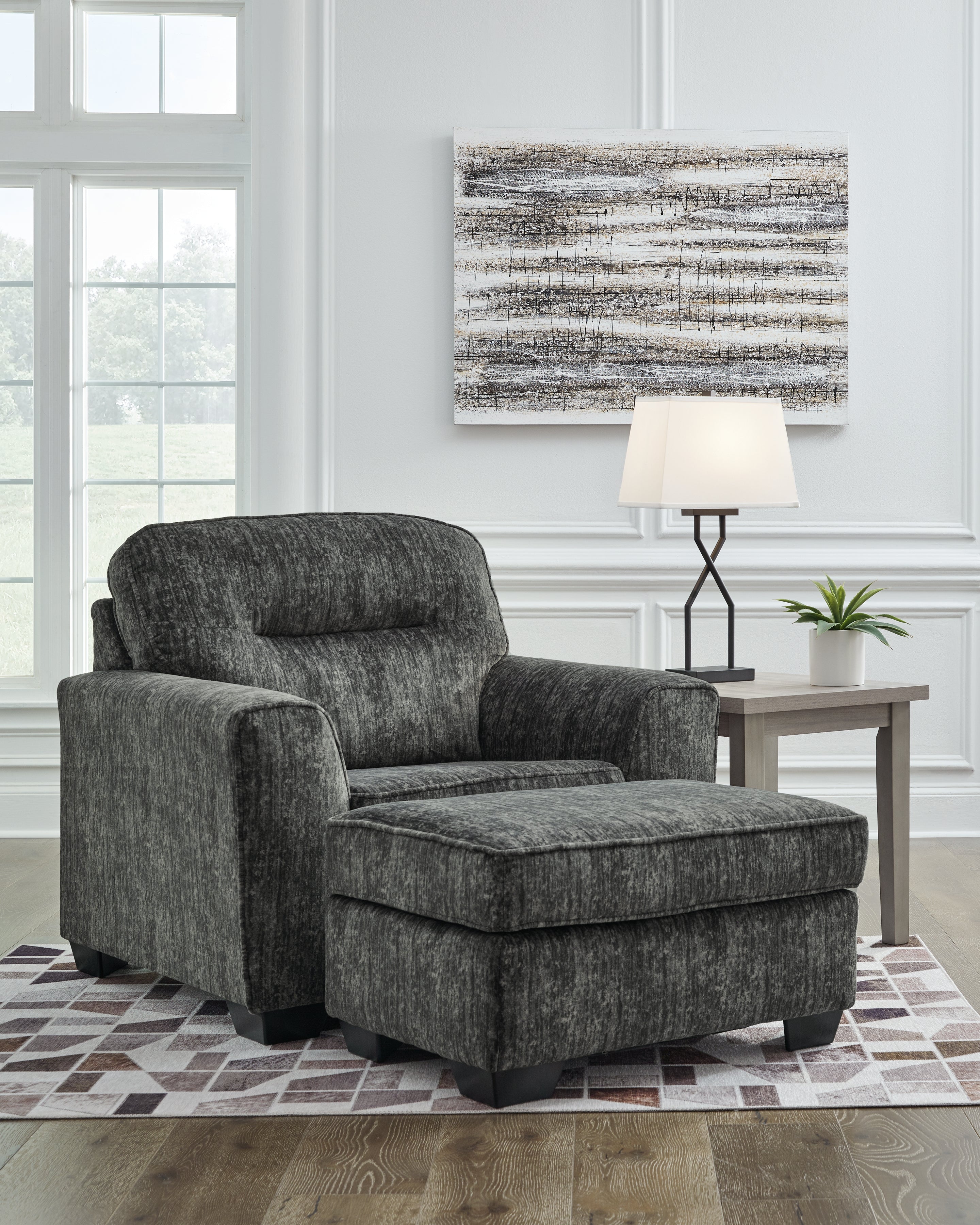Best Furniture Outlet - Ashley Furniture - Lonoke Oversized Chair and Ottoman - Oversized Chair and Ottoman - 50504U2