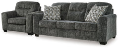 Best Furniture Outlet - Ashley Furniture - Lonoke Sofa and Oversized Chair - Sofa and Oversized Chair - 50504U11