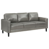 Best Furniture Outlet - Coaster - Ruth Upholstered Track Arm Sofa Grey - 508365
