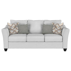Salizar 3-piece Upholstered Flared Arm Sofa Set Sand