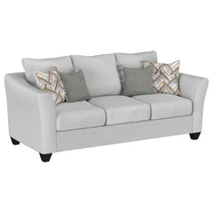 Best Furniture Outlet - Coaster - Salizar Upholstered Flared Arm Sofa Sand - 508581
