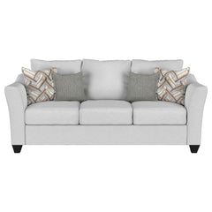Salizar Upholstered Flared Arm Sofa Sand
