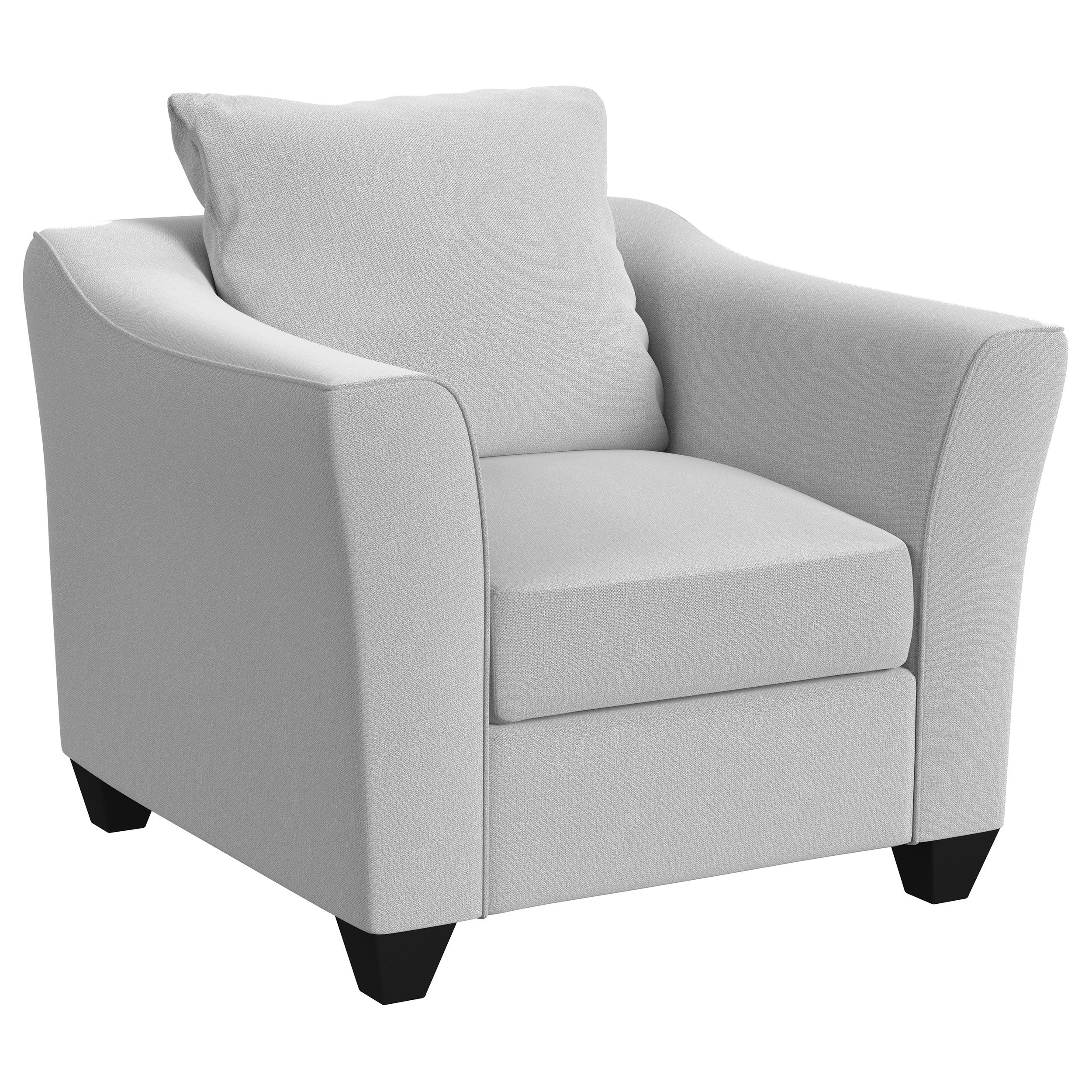 Best Furniture Outlet - Coaster - Salizar Upholstered Flared Arm Accent Chair Sand - 508583